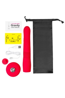 Вибратор с пульсацией Lovense Gravity с управлением от приложения