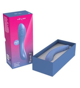 Вибратор для зоны G We-Vibe Rave 2 голубой