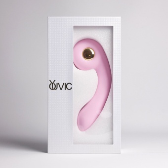 Вибратор с нагревом Youvic Bendable Heating G-Spot розовый