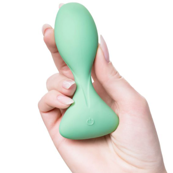 Анальная пробка с вибрацией Satisfyer Trendsetter с приложением зеленая