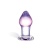 Классическая стеклянная пробка Amethyst Rain Small - 8 см