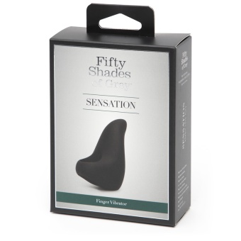 Пальчиковый вибратор "50 оттенков серого" Sensation Finger Vibrator