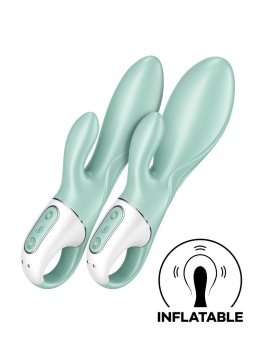 Расширяющийся вибратор-кролик Satisfyer Air Pump Bunny 5 с приложением