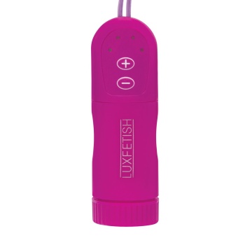 Виброзажимы для сосков с пультом Remote Control Vibrating Nipple Clips розовые