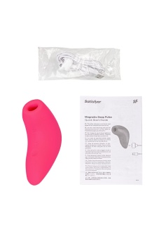 Вакуумный стимулятор Satisfyer Magnetic Deep Pulse розовый Вакуумный стимулятор Satisfyer Magnetic Deep Pulse розовый