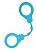Силиконовые наручники ToyFa A-Toys голубые