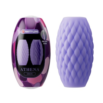 Сиреневый нереалистичный мастурбатор Athena