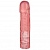 Насадка к трусикам Vac-U-Lock Crystal Jellies Dong 20 см розовая