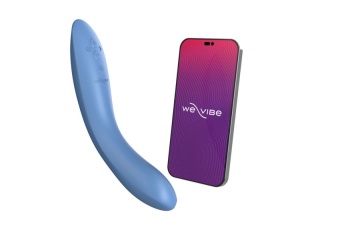 Вибратор для зоны G We-Vibe Rave 2 голубой