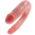 Двухсторонний фаллоимитатор King Cock U-Shaped Double малый телесный Двухсторонний фаллоимитатор King Cock U-Shaped Double малый телесный