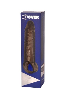 Увеличивающая насадка ToyFa Xlover дымчатая- 16,2 см
