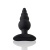 Черная анальная пробка Unicorn Playful - 10 см. Черная анальная пробка Unicorn Playful - 10 см.