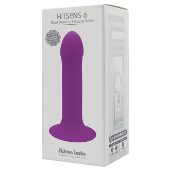 Фаллоимитатор на присоске Hitsens 6 фиолетовый 13,5 см