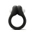 Черное эрекционное кольцо Zippy Vibrating Ring With Bullet