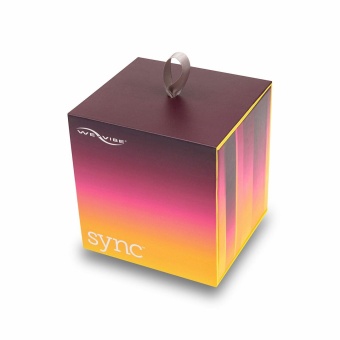 Гибкий вибратор для пар We-Vibe Sync Fuchsia розовый