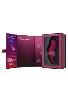 Вакуумый вибростимулятор клитора Satisfyer Pocket Pro 1 бордовый Вакуумый вибростимулятор клитора Satisfyer Pocket Pro 1 бордовый