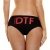 Женские трусики Hustler с аббревиатурой DTF Женские трусики Hustler с аббревиатурой DTF