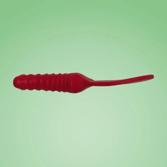 Силиконовый пэддл с ручкой-фаллосом Fun Factory Buck Dich красный