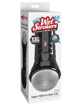 Мастурбатор в тубе со самосмазывающимся покрытием Wet Strokers Super Slide Glide Xxl