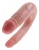 Двухсторонний фаллоимитатор King Cock U-Shaped Double малый телесный Двухсторонний фаллоимитатор King Cock U-Shaped Double малый телесный