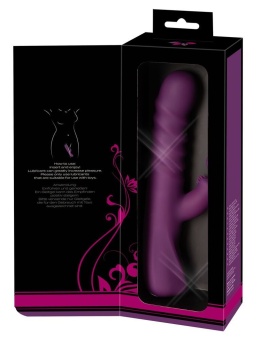 Фиолетовый вибратор-кролик 2 Function Rabbit Vibrator - 23,7 см.