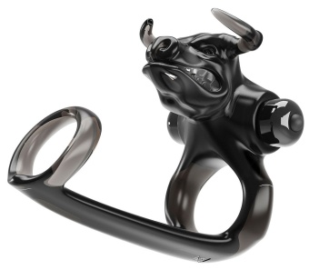 Дымчатая стимулирующая насадка на член Bull Warrior