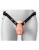 Фаллопротез Hollow Silicone Strap-On 18 см телесный Фаллопротез Hollow Silicone Strap-On 18 см телесный