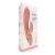 Красный вибратор-кролик 5’’ Silicone Kissing - 20,2 см.