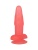 Розовый гелевый анальный стимулятор на присоске - 14 см. Розовый гелевый анальный стимулятор на присоске - 14 см.
