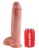 Фаллоимитатор на присоске с мошонкой King Cock with Balls 28 см телесный