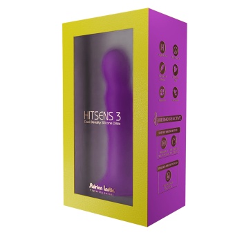 Фаллоимитатор на присоске Hitsens 3 фиолетовый