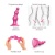 Рельефный фаллоимитатор Strap-On-Me Dildo Plug Beads размер S 12,8 см розовый Рельефный фаллоимитатор Strap-On-Me Dildo Plug Beads размер S 12,8 см розовый