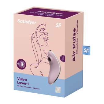 Вакуумный вибростимулятор Satisfyer Vulva Lover 1 пыльно-розовый