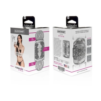 Сквозной мастурбатор Fleshlight Quickshot Stoya прозрачный