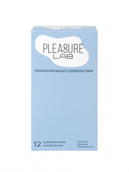 Ультратонкие презервативы Pleasure Lab - 12 шт. Ультратонкие презервативы Pleasure Lab - 12 шт.