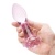 Набор стеклянных анальных пробок с розочками Glas Rosebud Butt Plug Set
