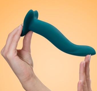 Зеленый гнущийся фаллоимитатор Limba Flex M - 18 см. Зеленый гнущийся фаллоимитатор Limba Flex M - 18 см.