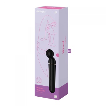 Вибромассажёр Satisfyer Planet Wand-er черный