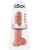 Фаллоимитатор на присоске с мошонкой King Cock with Balls 28 см телесный