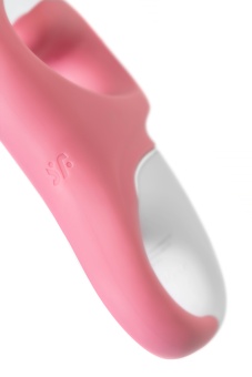Вибратор с клиторальным стимулятором Satisfyer Hug Me 21,2 см розовый