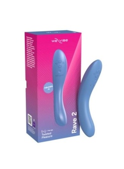 Вибратор для зоны G We-Vibe Rave 2 голубой